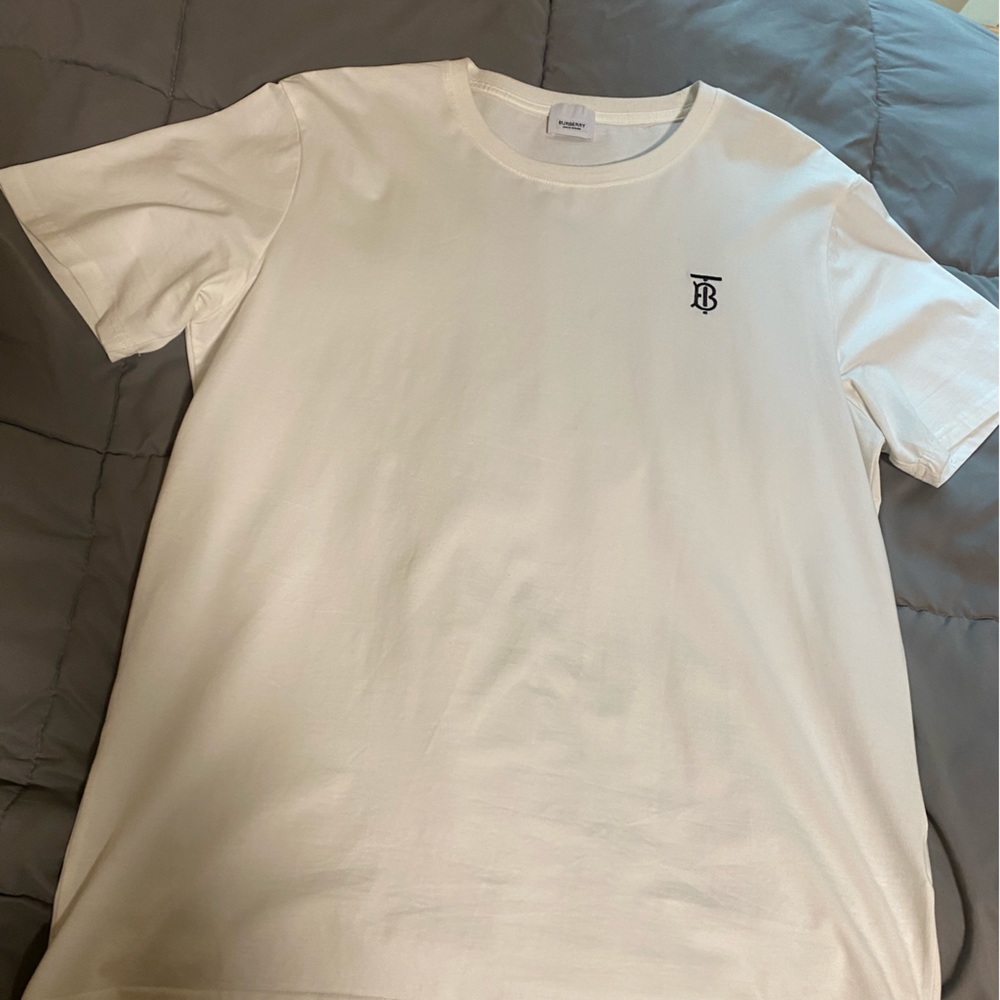 White Burberry men’s shirt, worn once